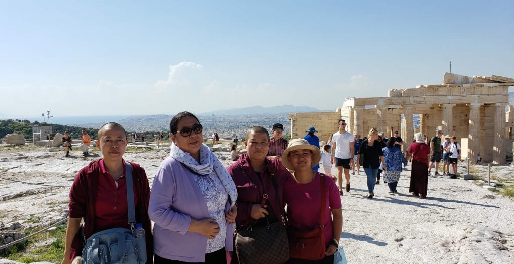 Outing to Athens, Mahasangha 2018 in Greece