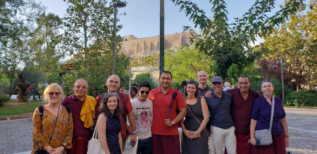 Outing to Athens, Mahasangha 2018 in Greece